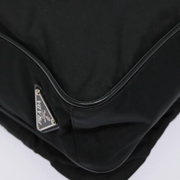 PRADA Shoulder Bag Nylon Black - Picture 15 of 16